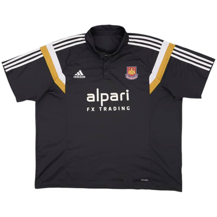 2014-15 West Ham adidas Polo Shirt - 8/10 - (3XL)