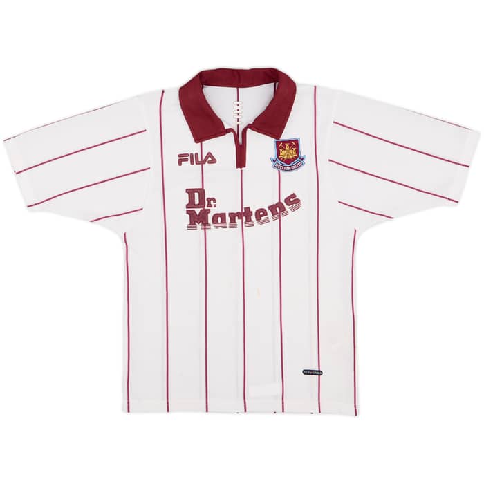 2002-03 West Ham Away Shirt - 7/10 - (L.Boys)