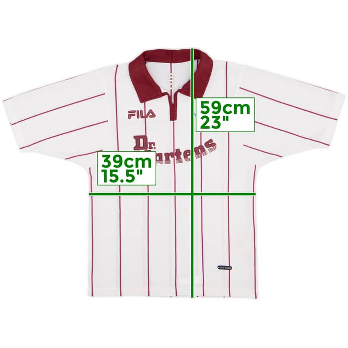2002-03 West Ham Away Shirt - 7/10 - (L.Boys)