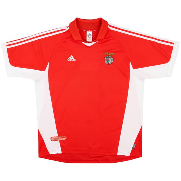 2001-02 Benfica Home Shirt - 9/10 - (XL)