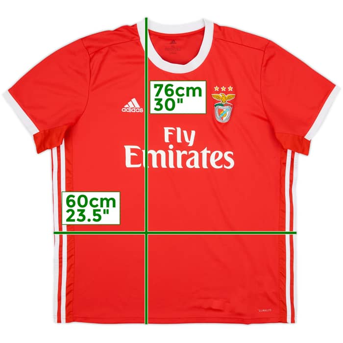 2015-16 Benfica Home Shirt - 7/10 - (XL)