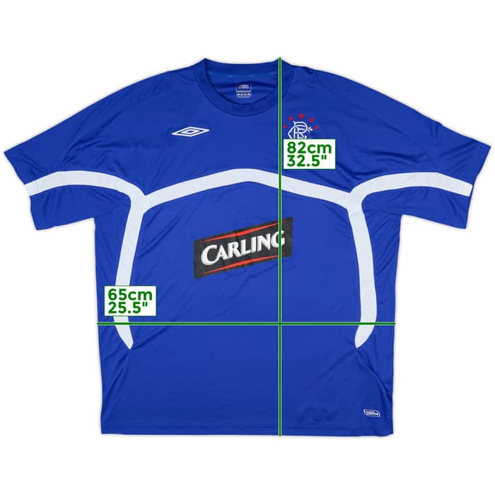 2009-10 Rangers Umbro Training Shirt - 8/10 - (XXL)