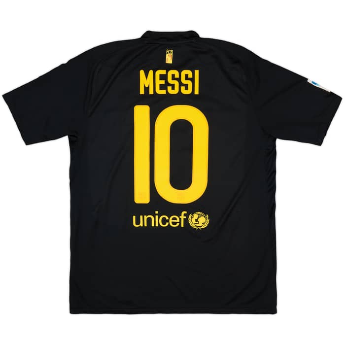 2011-12 Barcelona Away Shirt Messi #10 - 9/10 - (L)
