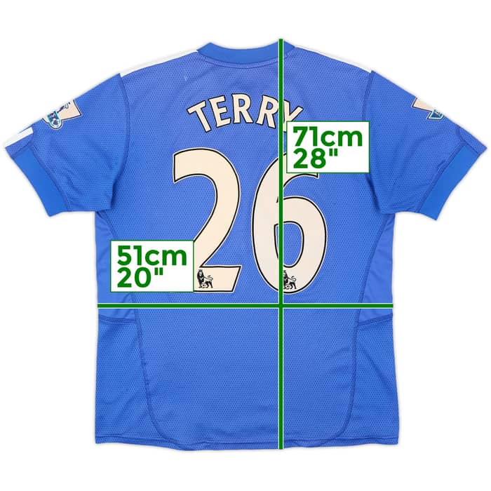 2009-10 Chelsea Home Shirt Terry #26 - 6/10 - (M)
