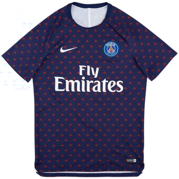 2018-19 Paris Saint-Germain Nike Pre-Match Training Shirt - 9/10 - (M)
