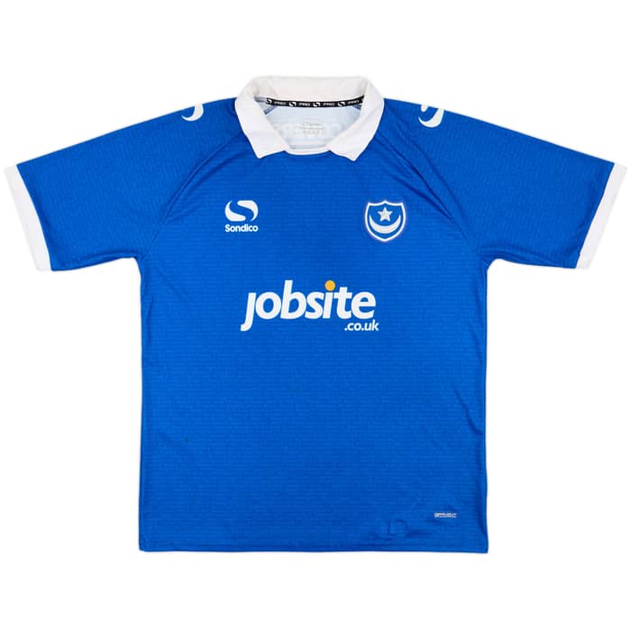 2015-16 Portsmouth Home Shirt - 7/10 - (L)