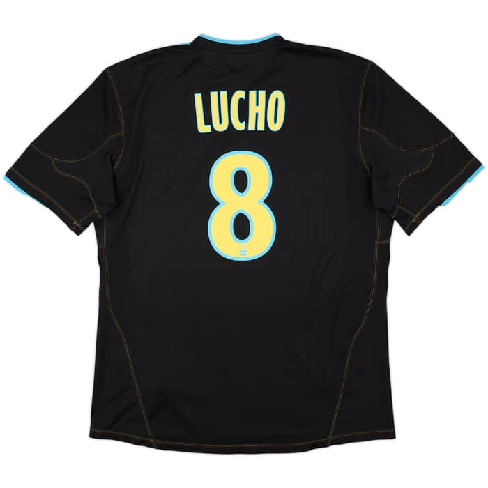 2010-11 Olympique Marseille Third Shirt Lucho #8 - 6/10 - (L)