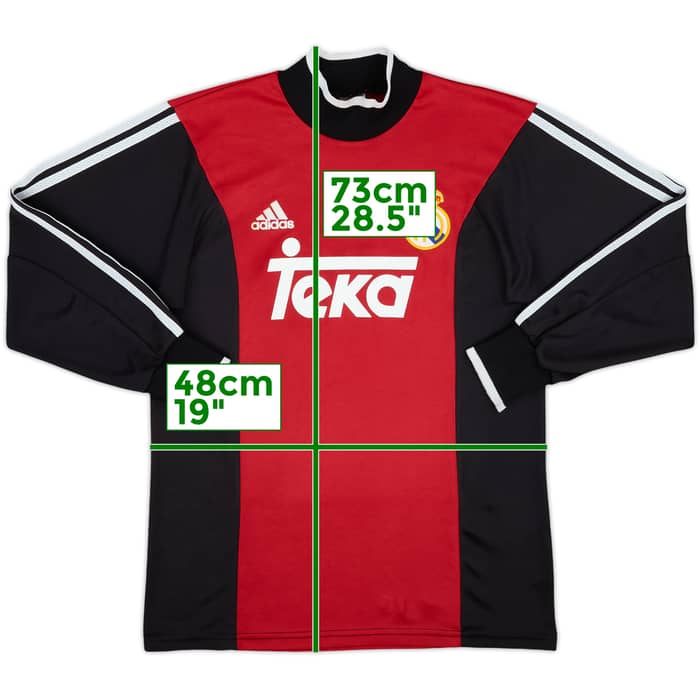 2000-01 Real Madrid GK Shirt - 9/10 - (L.Boys)