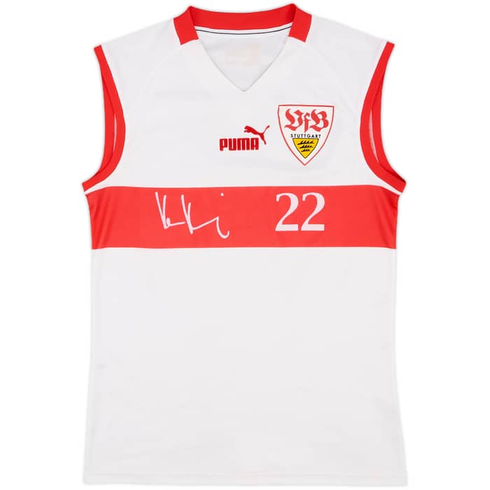 2004-05 Stuttgart Puma 'Kevin Kuranyi #22' Training Vest - 9/10 - (M)