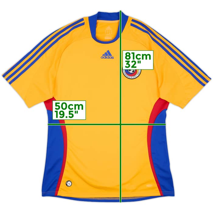 2008-09 Romania Home Shirt - 8/10 - (L)