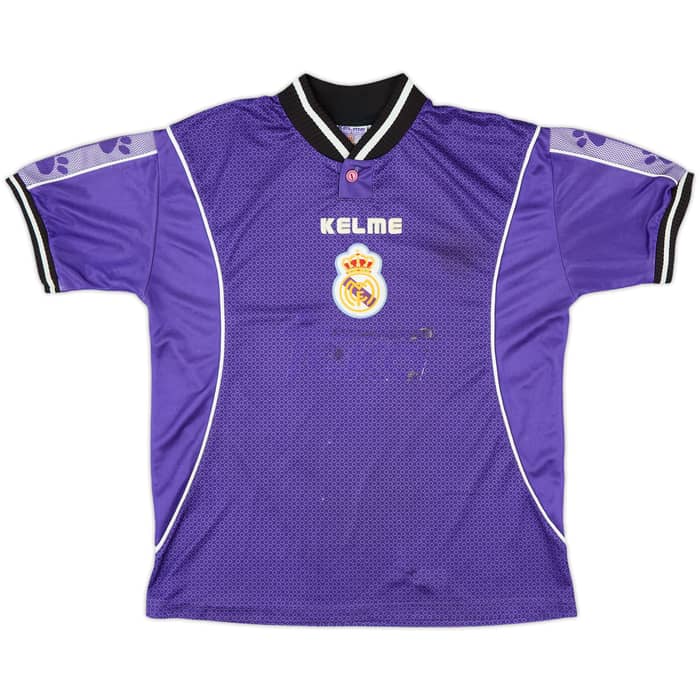 1997-98 Real Madrid Away Shirt - 4/10 - (L)