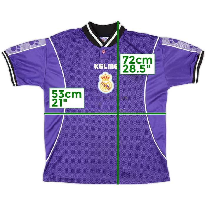 1997-98 Real Madrid Away Shirt - 4/10 - (L)