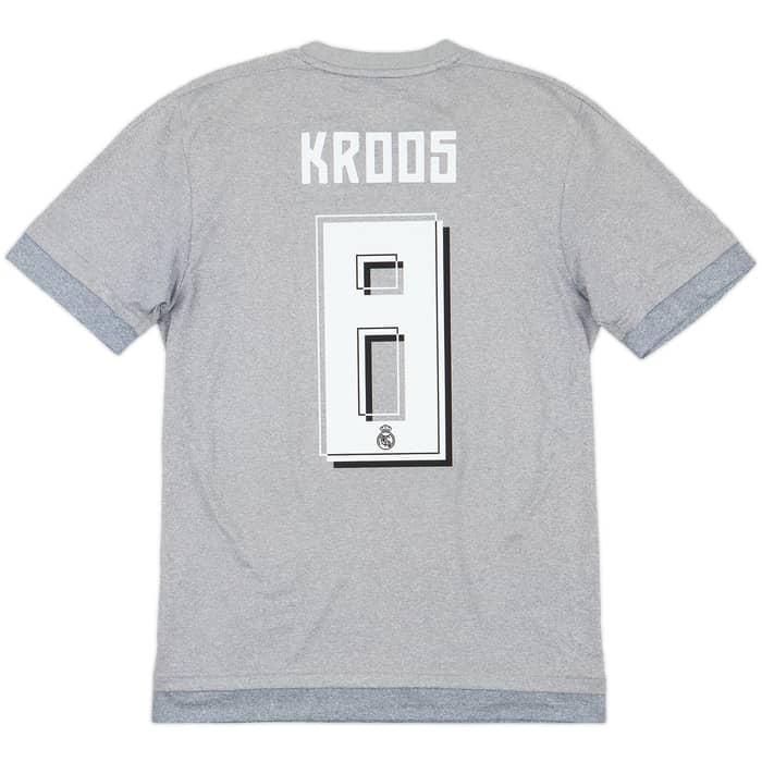 2015-16 Real Madrid Away Shirt Kroos #8 - 8/10 - (S)