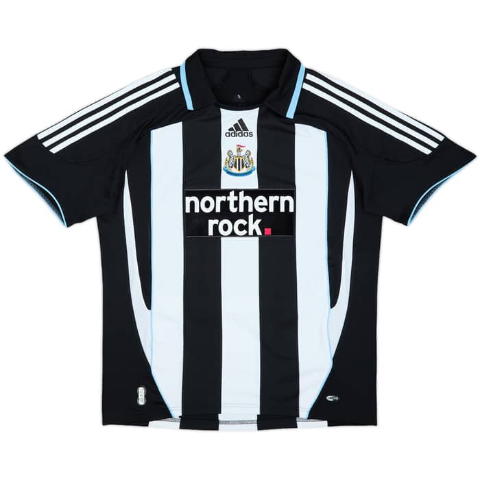 2007-09 Newcastle Home Shirt Ameobi #23 - 8/10 - (M)