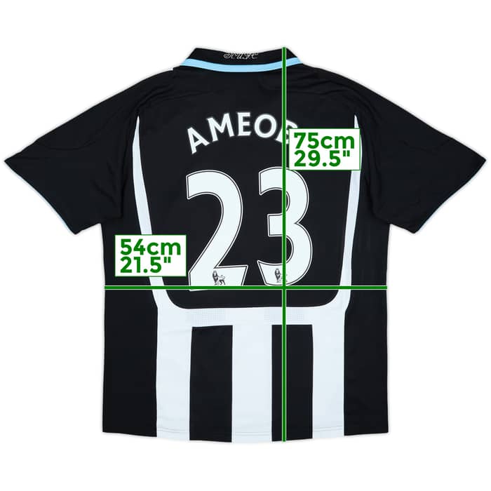 2007-09 Newcastle Home Shirt Ameobi #23 - 8/10 - (M)