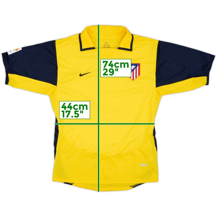 2003-04 Atletico Madrid Away Shirt - 10/10 - (S)