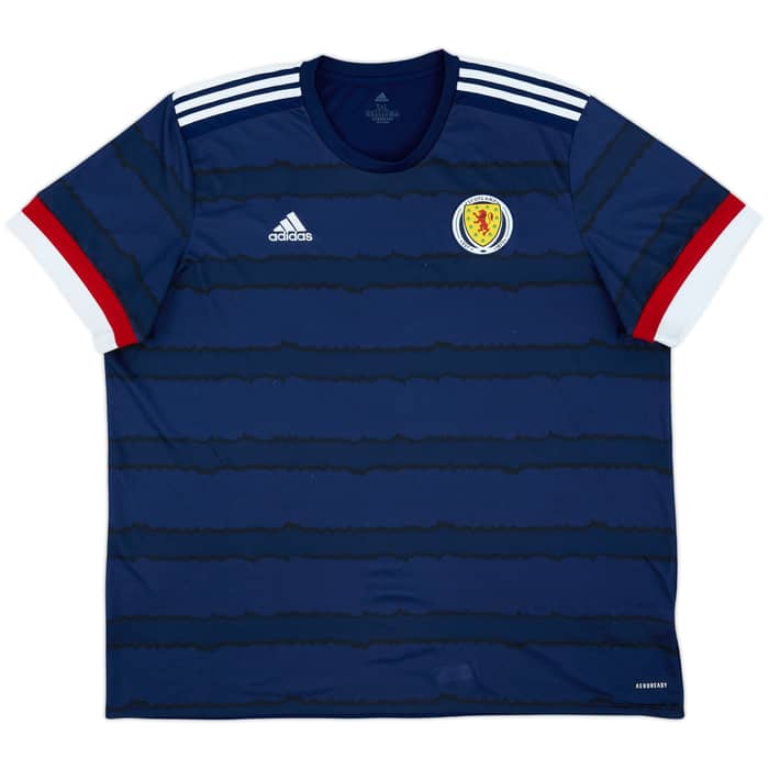 2020-22 Scotland Home Shirt - 8/10 - (3XL)