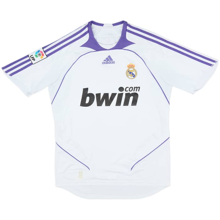2007-08 Real Madrid Home Shirt - 7/10 - (M)
