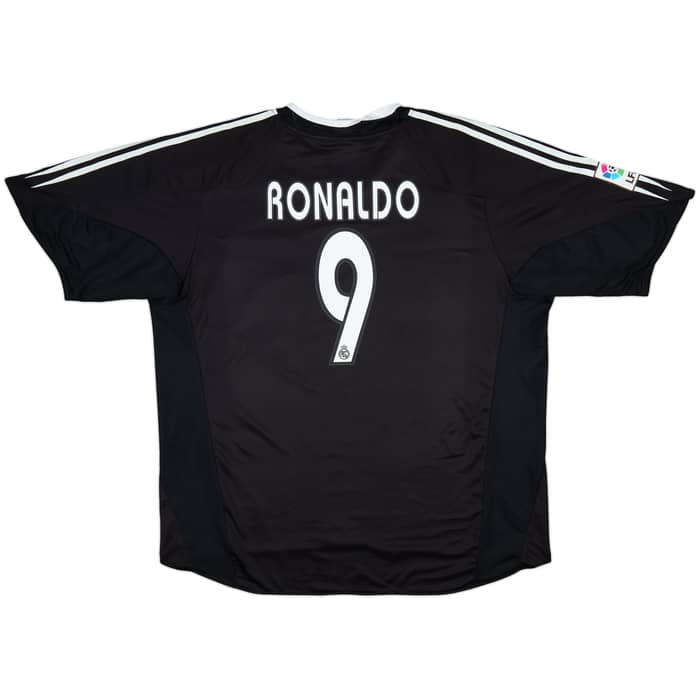 2004-05 Real Madrid Away Shirt Ronaldo #9 - 9/10 - (XXL)