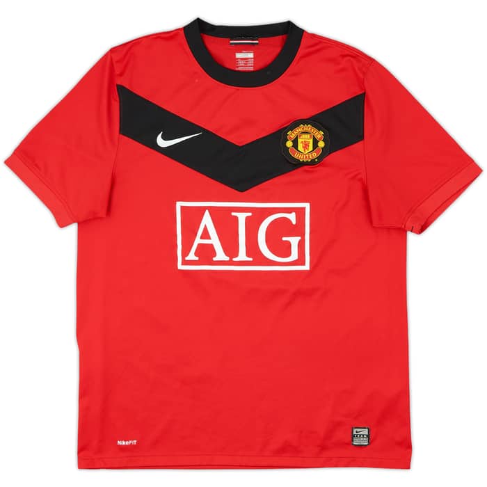2009-10 Manchester United Home Shirt Rooney #10 - 8/10 - (M)
