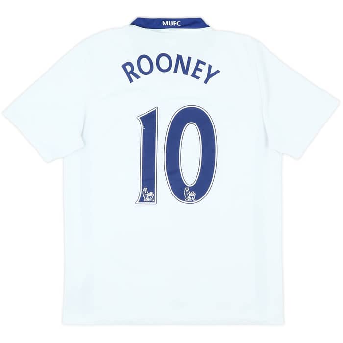 2008-10 Manchester United Away Shirt Rooney #10 - 6/10 - (S)