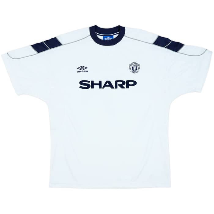 1999-00 Manchester United Third Shirt Beckham #7 - 9/10 - (XL)