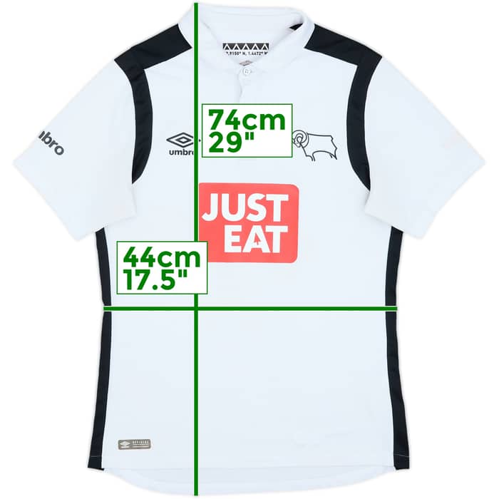 2016-17 Derby County Home Shirt - 6/10 - (S)