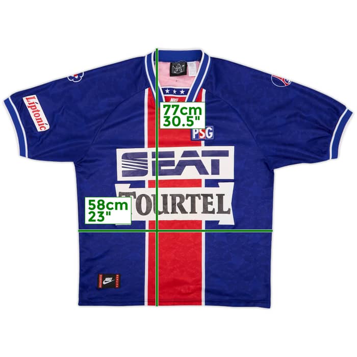 1994-95 Paris Saint-Germain Home Shirt - 8/10 - (XL)