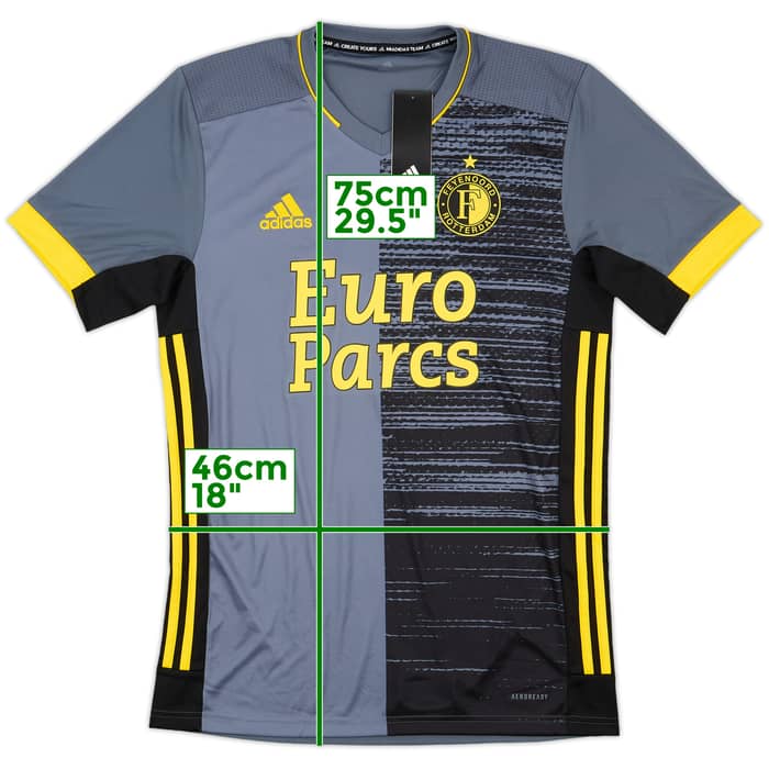 2021-22 Feyenoord Away Shirt (S)