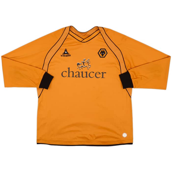 2006-08 Wolves Home L/S Shirt Breen #5 - 6/10 - (XXL)