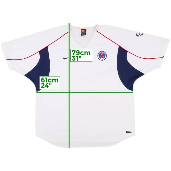 2001-02 Paris Saint Germain Nike Training Shirt - 9/10 - (XL)
