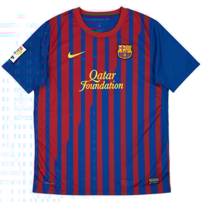 2011-12 Barcelona Home Shirt - 8/10 - (XL.Boys)