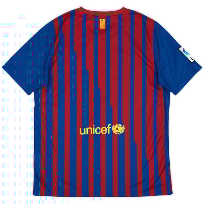 2011-12 Barcelona Home Shirt - 8/10 - (XL.Boys)