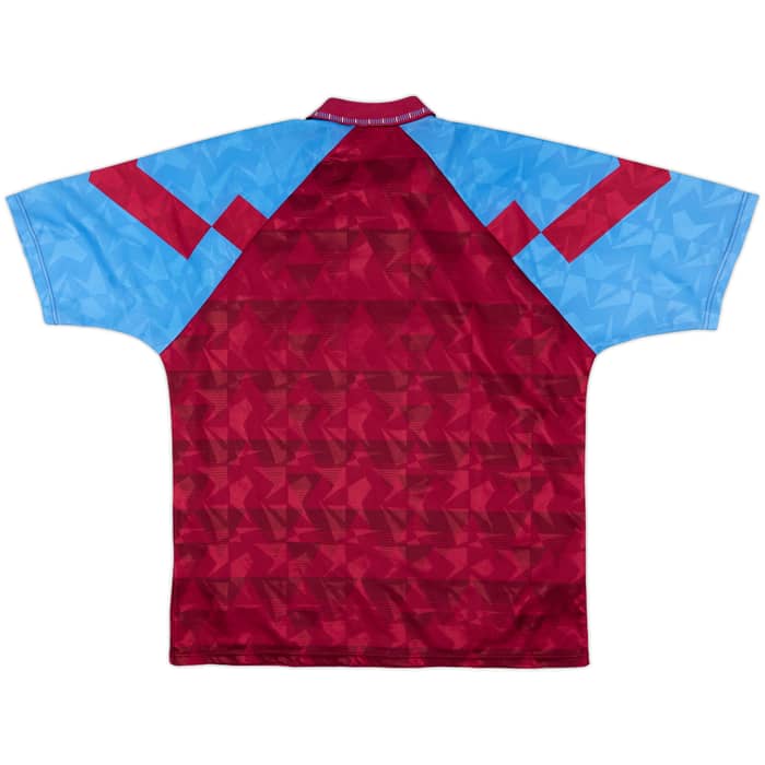 1990-92 Aston Villa Home Shirt - 9/10 - (XL)