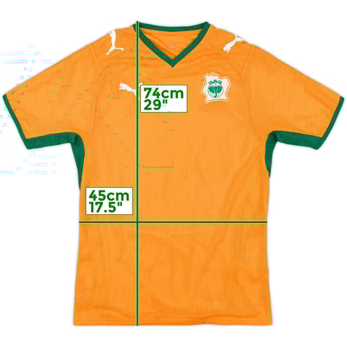 2008-10 Ivory Coast Home Shirt - 9/10 - (M)
