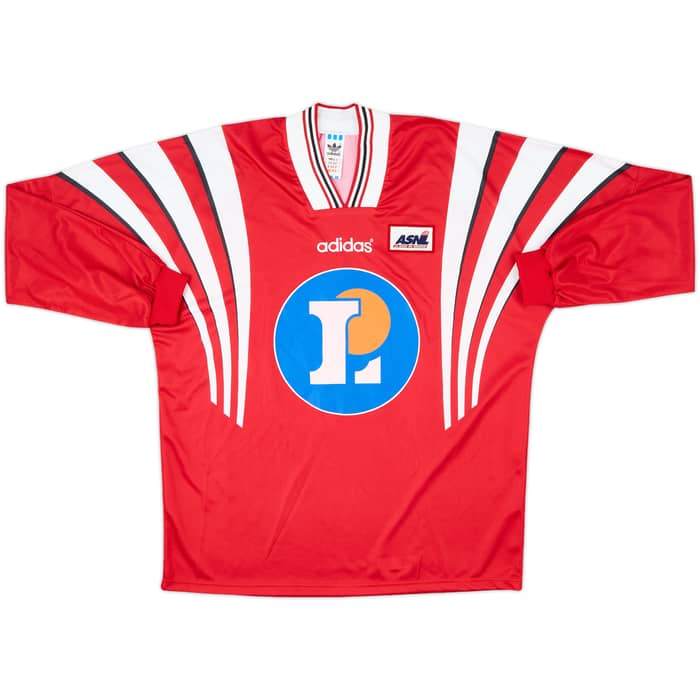 1995-97 AS Nancy Away L/S Shirt - 10/10 - (L)