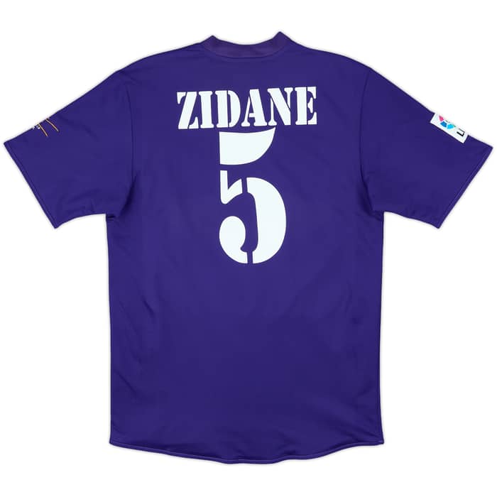 2001 Real Madrid Third Shirt Zidane #5 - 9/10 - (M)