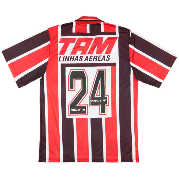 1993-94 Sao Paulo Away Shirt #24 - 9/10 - (M)
