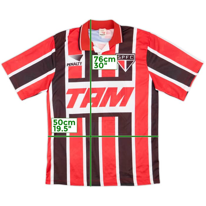 1993-94 Sao Paulo Away Shirt #24 - 9/10 - (M)