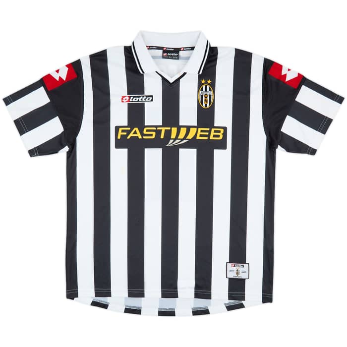 2001-02 Juventus Home Shirt Trezeguet #17 - 7/10 - (XL)