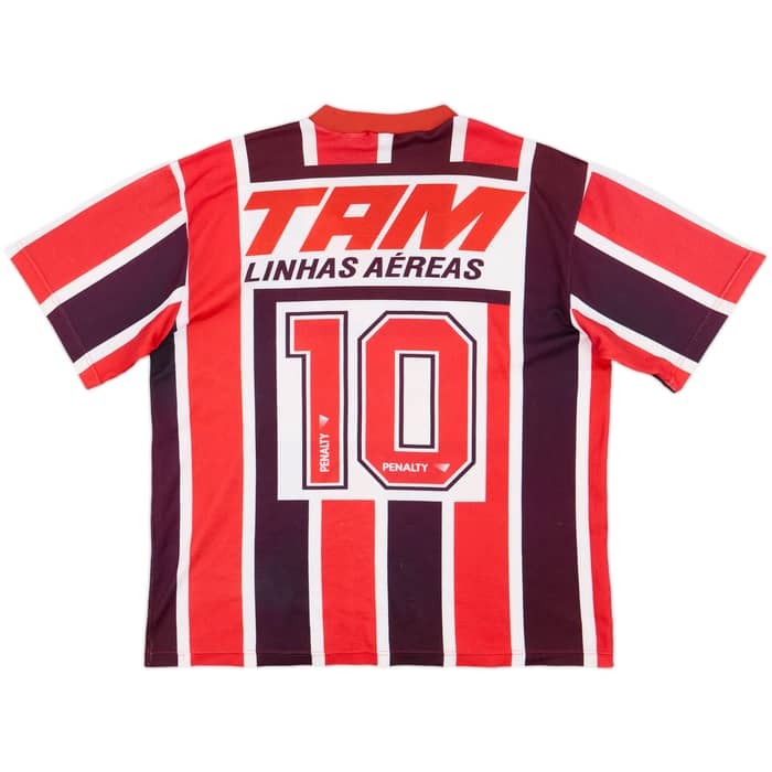 1993-94 Sao Paulo Away Shirt #10 - 8/10 - (M)