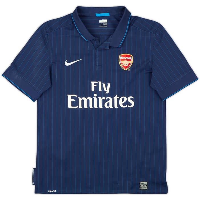 2009-10 Arsenal Away Shirt Fabregas #4 - 8/10 - (XL.Boys)