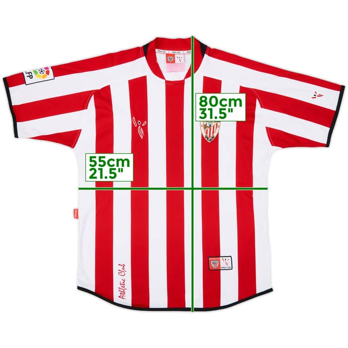 2004-05 Athletic Bilbao Home Shirt - 8/10 - (M)