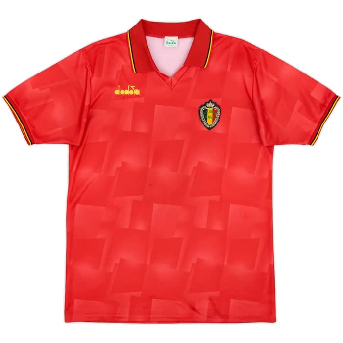 1992-94 Belgium Home Shirt - 6/10 - (L)