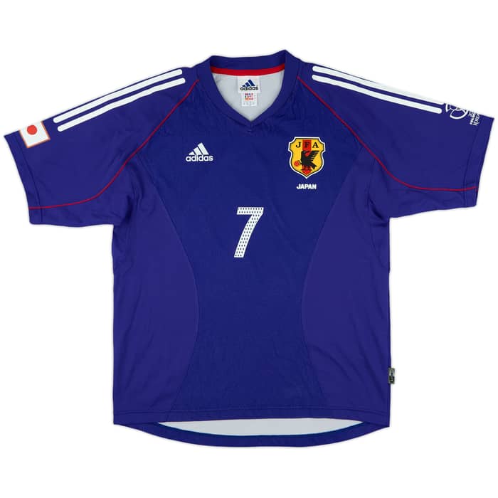 2002-04 Japan Home Shirt Nakata #7 - 10/10 - (L)