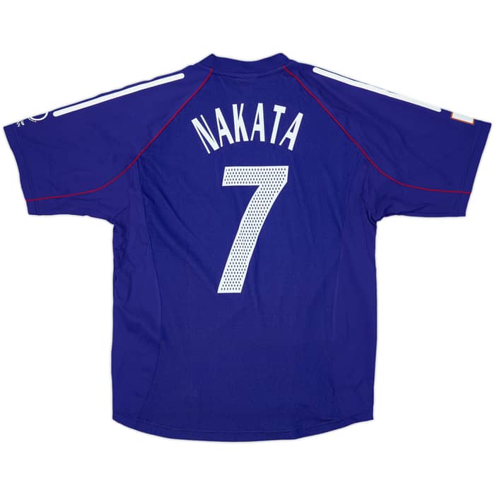 2002-04 Japan Home Shirt Nakata #7 - 9/10 - (M)