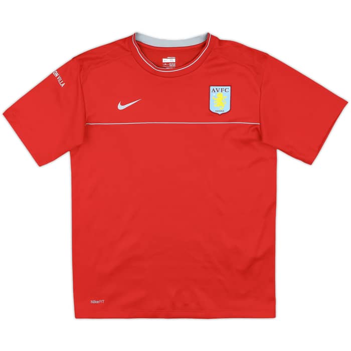 2008-09 Aston Villa Nike Training Shirt - 7/10 - (XL.Boys)
