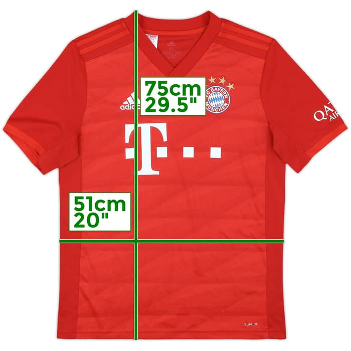 2019-20 Bayern Munich Home Shirt - 8/10 - (XL.Boys)