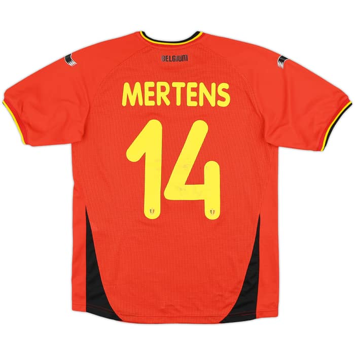 2014-15 Belgium Home Shirt Mertens #14 - 6/10 - (M)