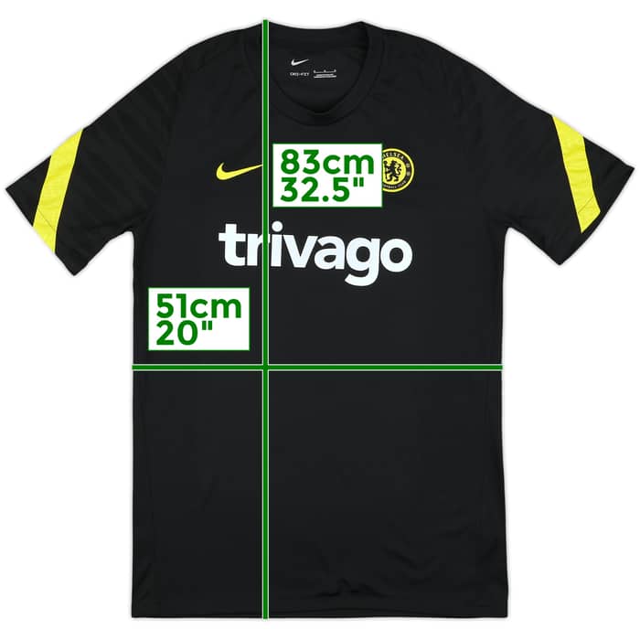 2021-22 Chelsea Nike Training Shirt - 10/10 - (M)